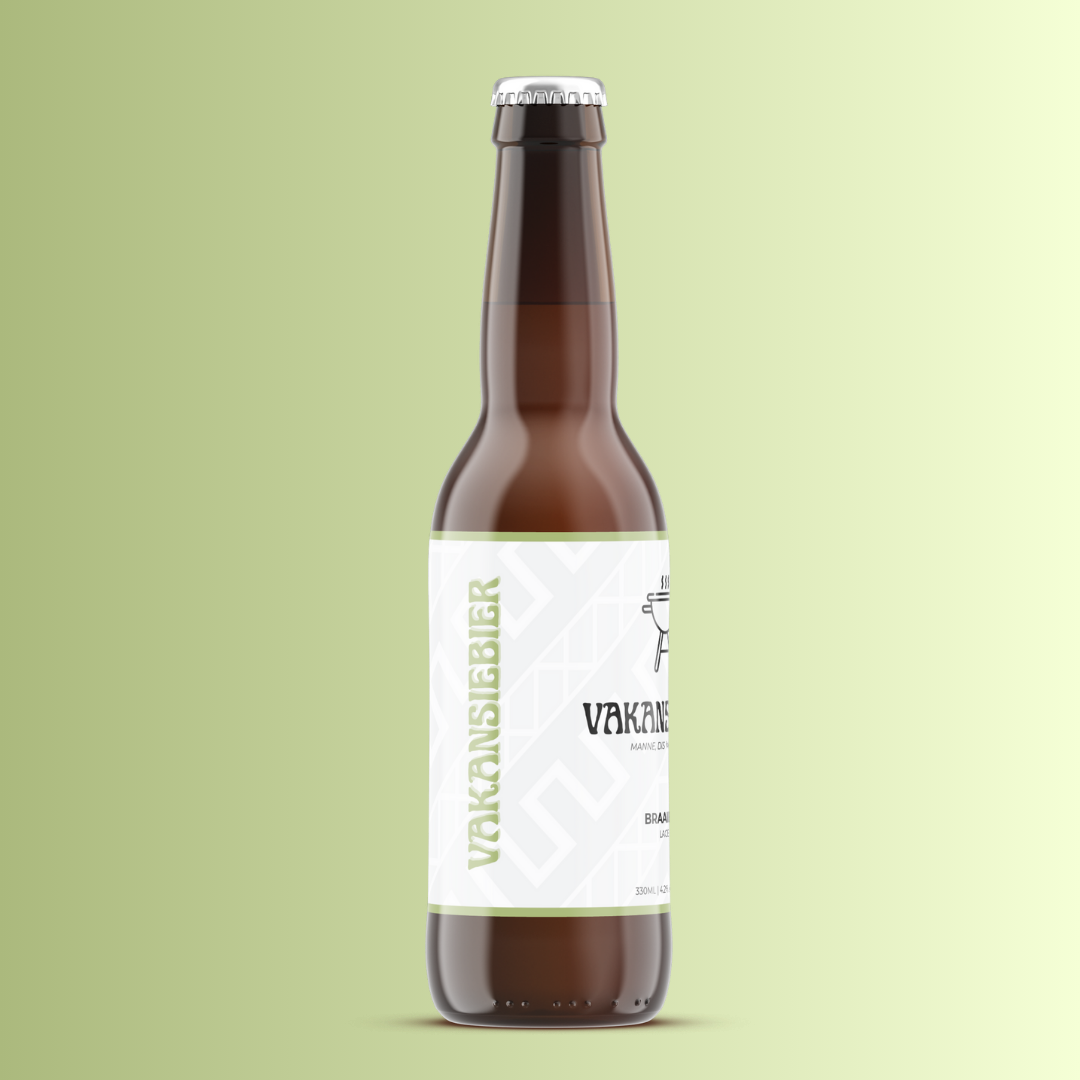 VakansieBier Braaibier – ‘n gladde Lager Craft Beer wat ideaal is vir braai en enige geleentheid.